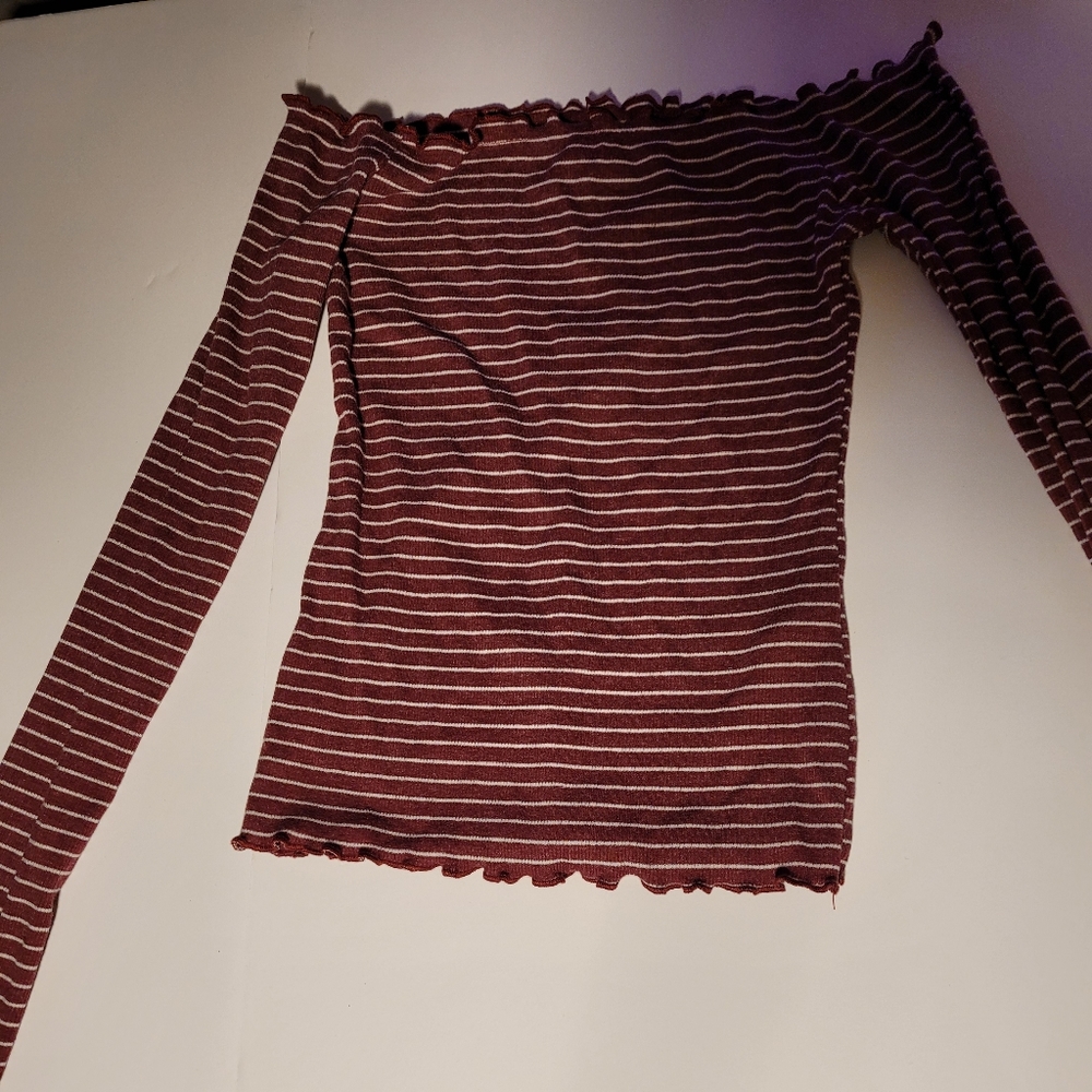 Off the shoulder shirt